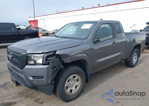 2022 Nissan Frontier King Cab S 4X4 z USA, uszkodzony, nr VIN 1N6ED1CM1NN648727